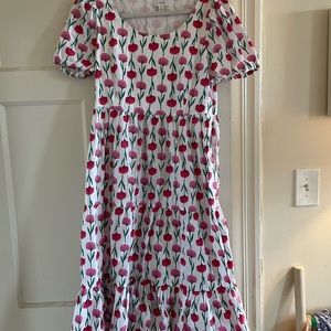 Barely worn J Crew cotton print dress